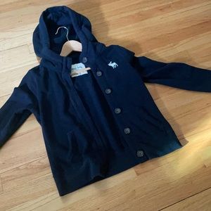 Adorable Navy blue Abercrombie Button Up